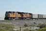 Freight train on the Black Rock Desert